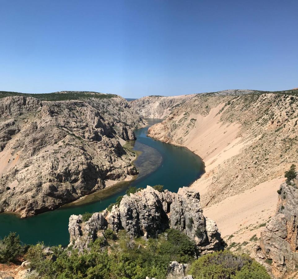 Apartman Lavanda Maslenica Bagian luar foto