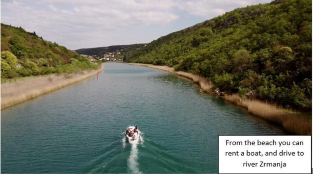 Apartman Lavanda Maslenica Bagian luar foto